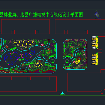 庭院景观设计平面图