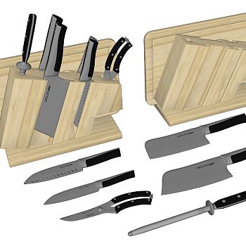 德国刀具剪刀菜刀组合