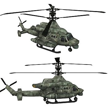 工业风武装直升机