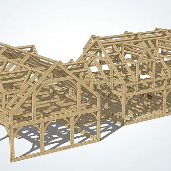 木屋骨架结构